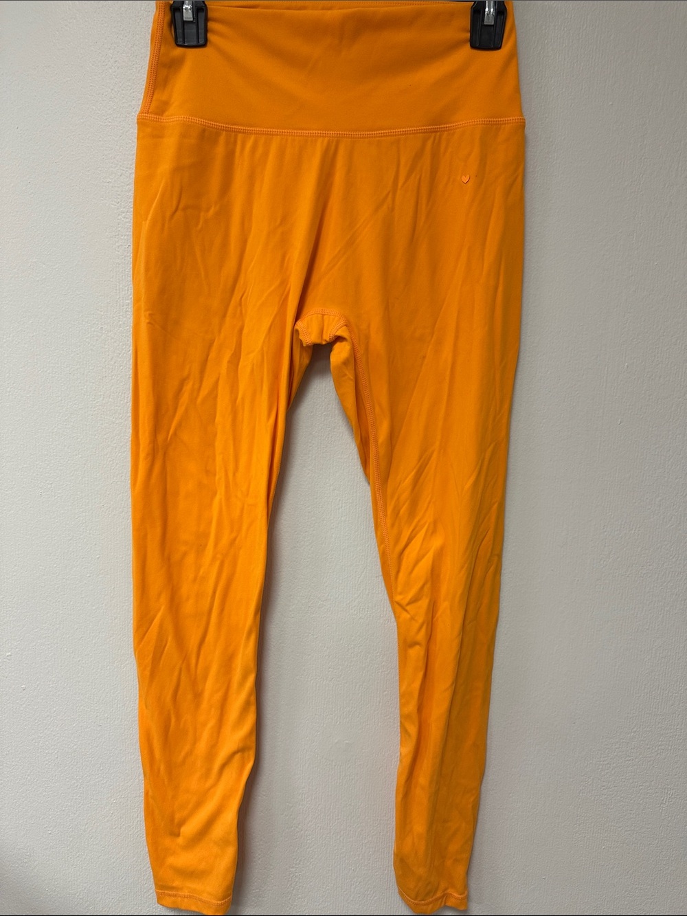 Super soft Orange Leggings – High-Waist Active Bottoms